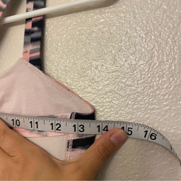 Lululemon blush Rest Less Tank Heathered Barely Pink Wamo Camo size 6 - Picture 8 of 11